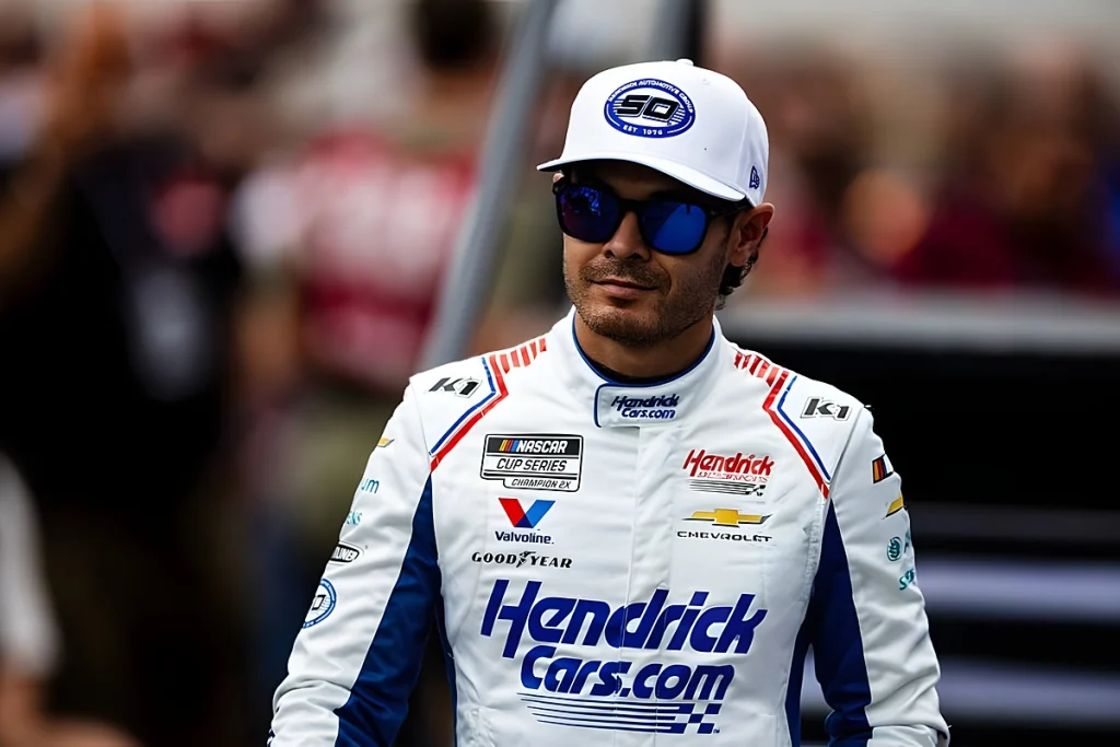 Kyle Larson mantém liderança após vitória no hollywood casino 400