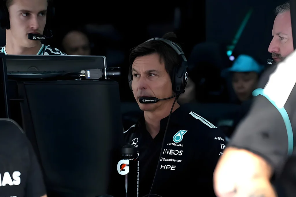 Toto wolff admite confusão após falhanço raro na qualificação