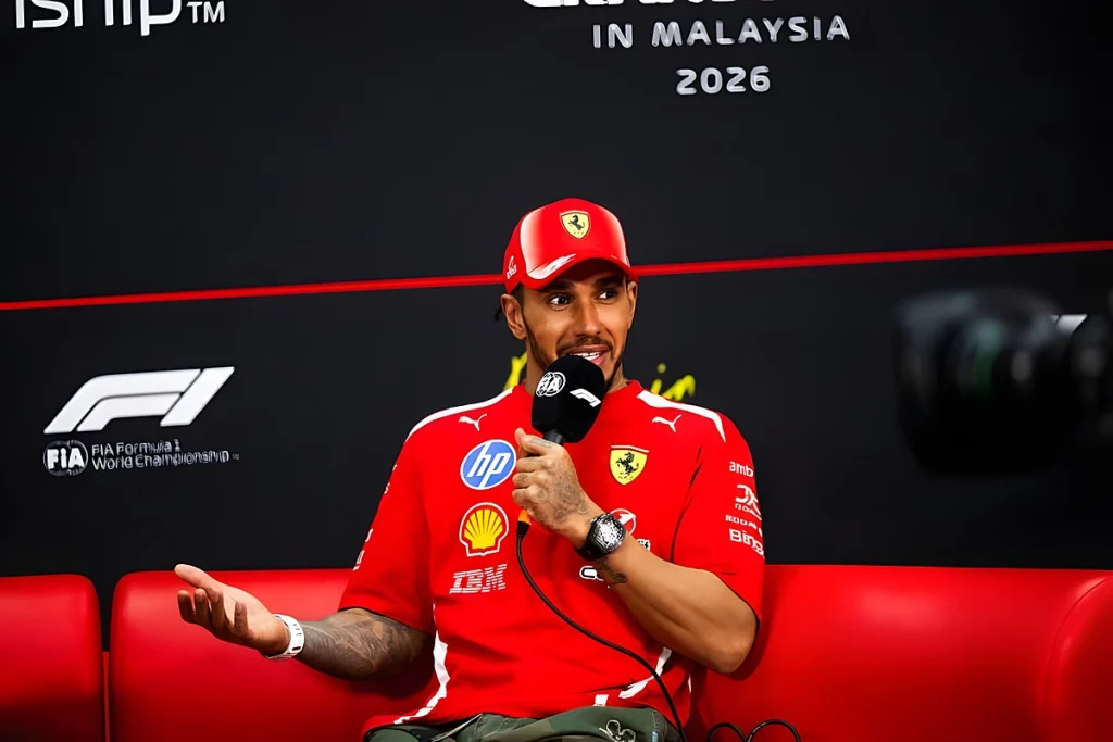 Hamilton conquista apoio crescente na Ferrari em maranello