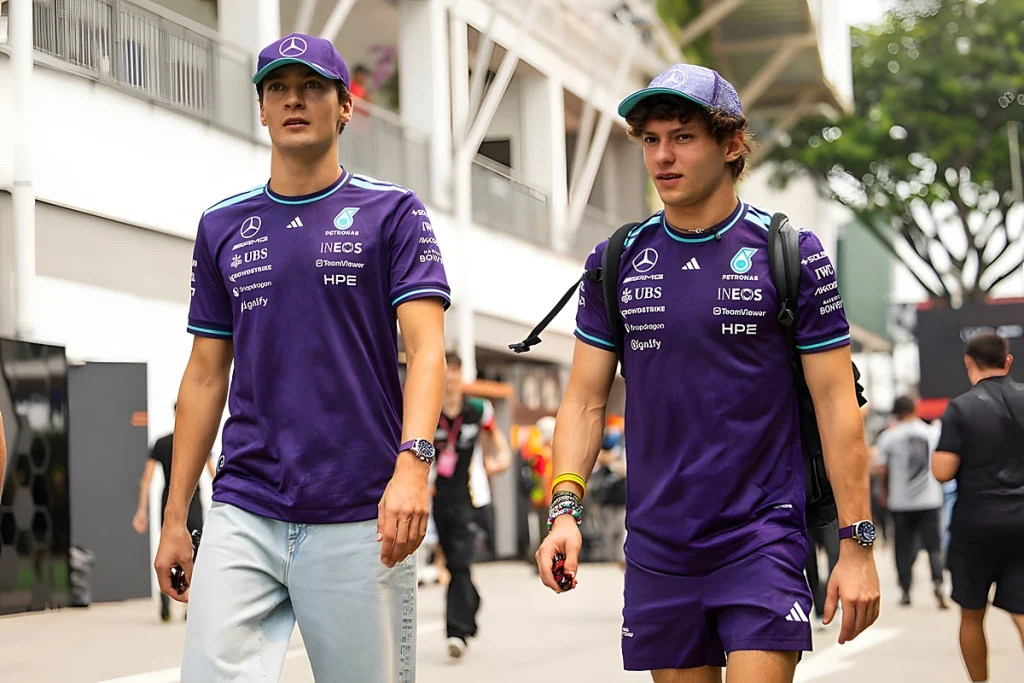 Mercedes define piloto para grande downgrade na fórmula 1 em singapura