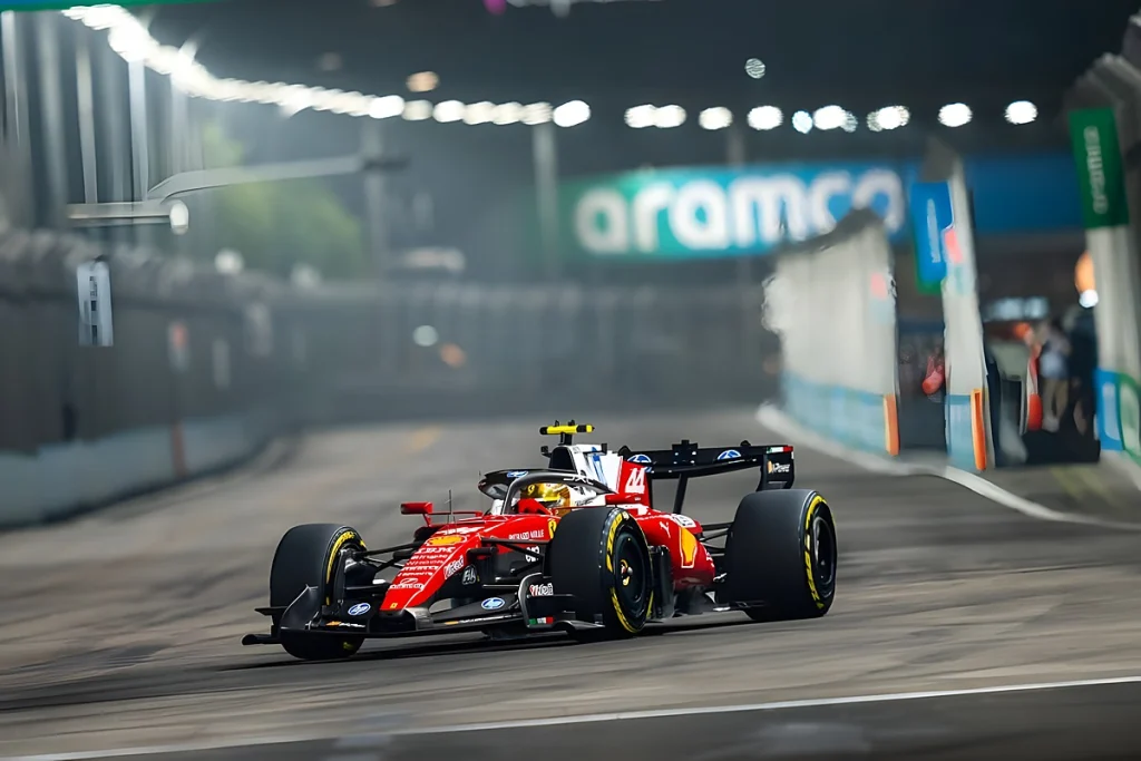 Lewis Hamilton assume erro no sprint qualifying em singapura