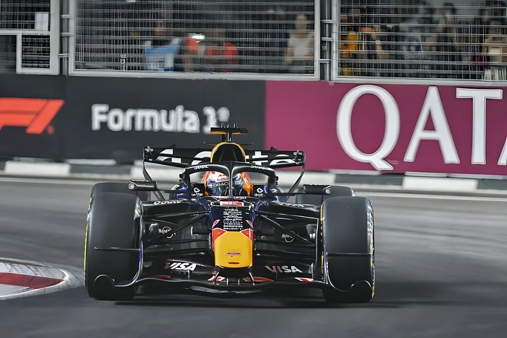 Max Verstappen e Ferrari dominam configurações aerodinâmicas em singapura
