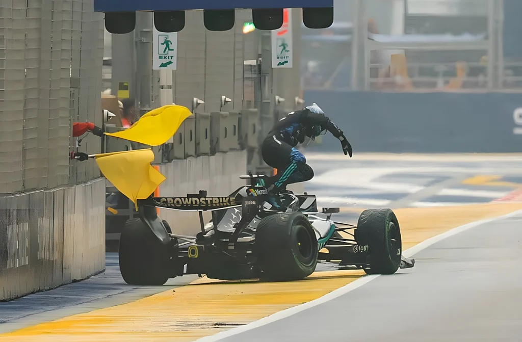 Verstappen considera erro fácil o acidente de Russell no GP de singapura