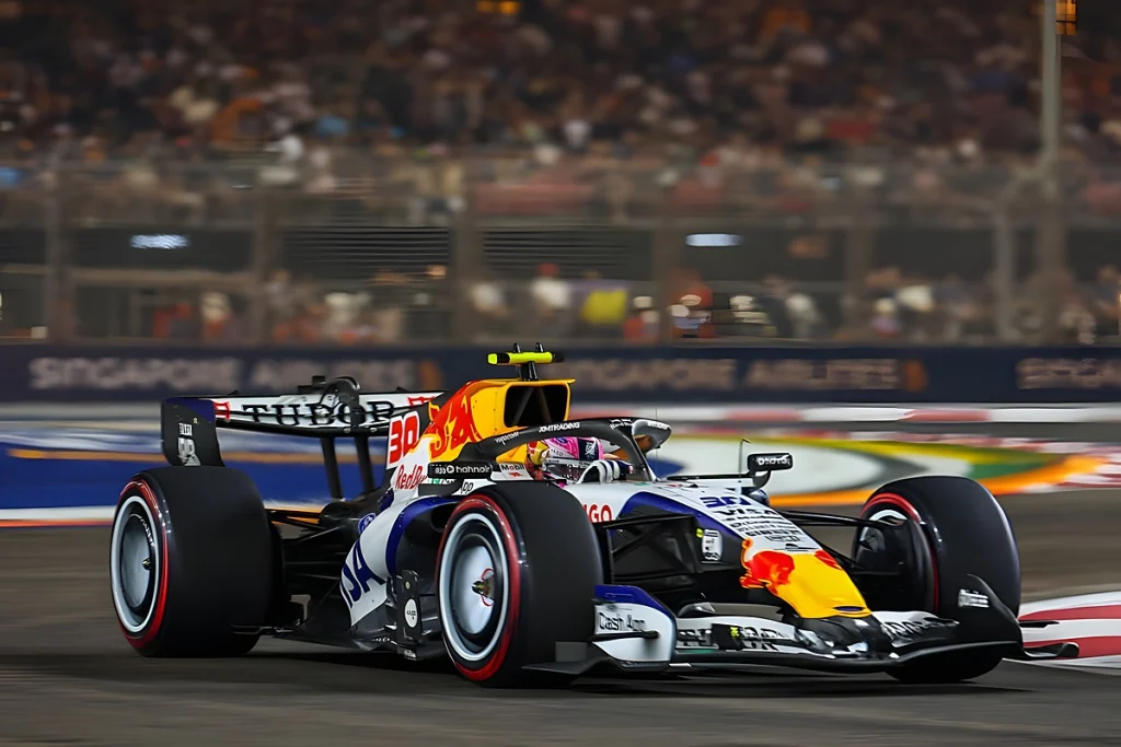 Liam Lawson admite agressividade excessiva em qualificação do GP de singapura