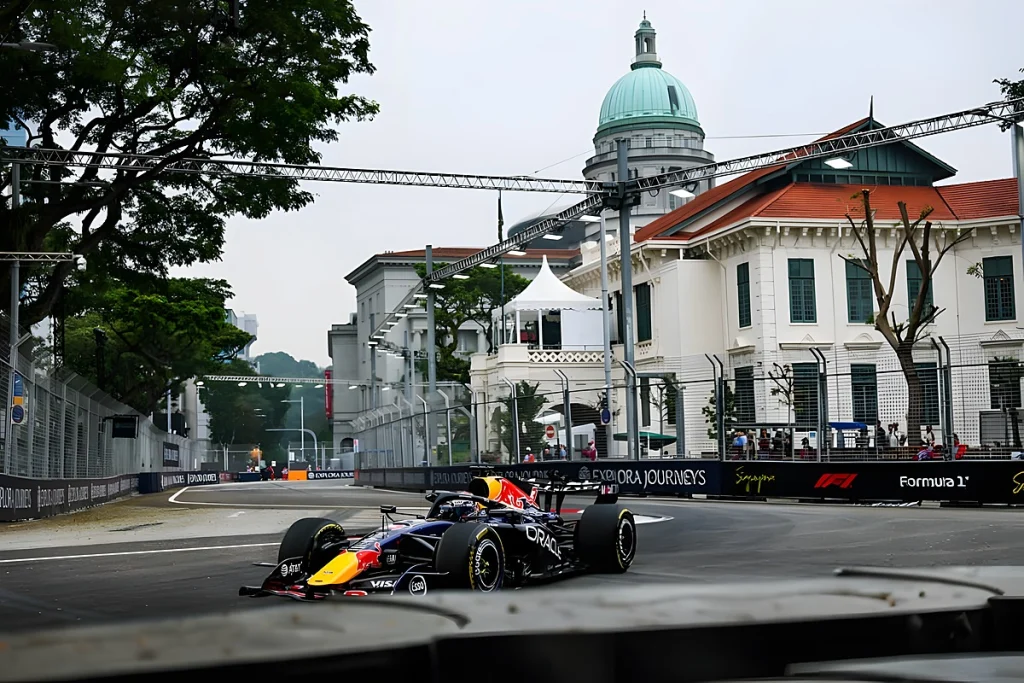 Max Verstappen procura primeira vitória no GP de singapura na sua corrida 250
