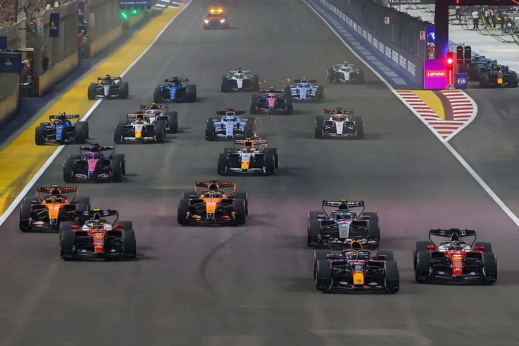 Max Verstappen vence o grande prémio de singapura de F1 2026