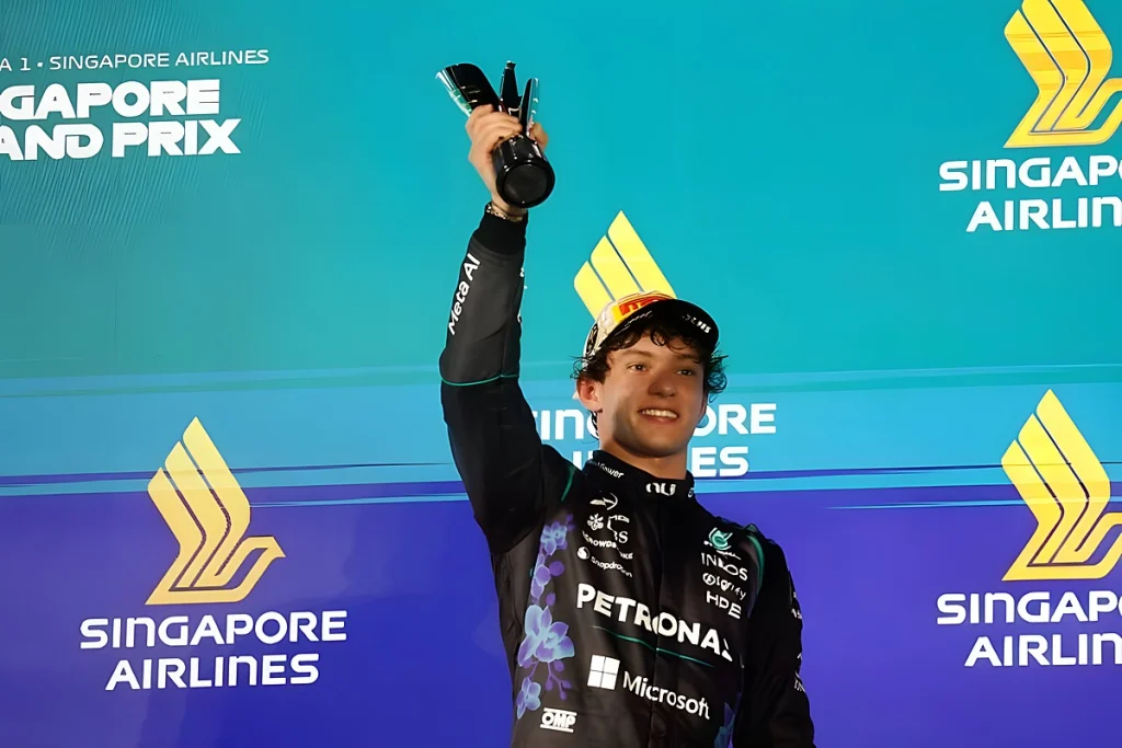 Kimi Antonelli preparado para poder conquistar o título mundial já no GP dos estados unidos