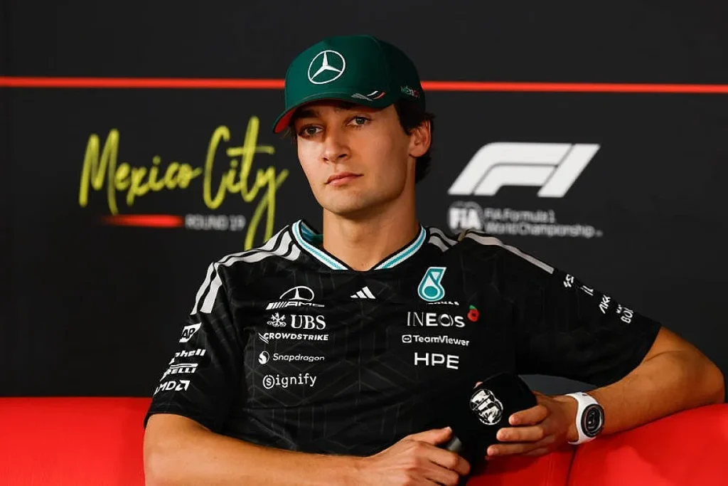 Russell vê vantagem da Ferrari no GP do México de F1