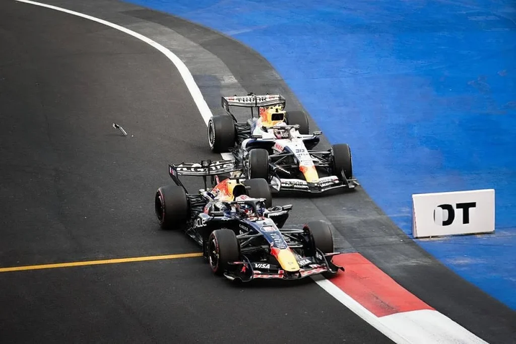 Verstappen e Lawson penalizados em 1 posição no GP do México
