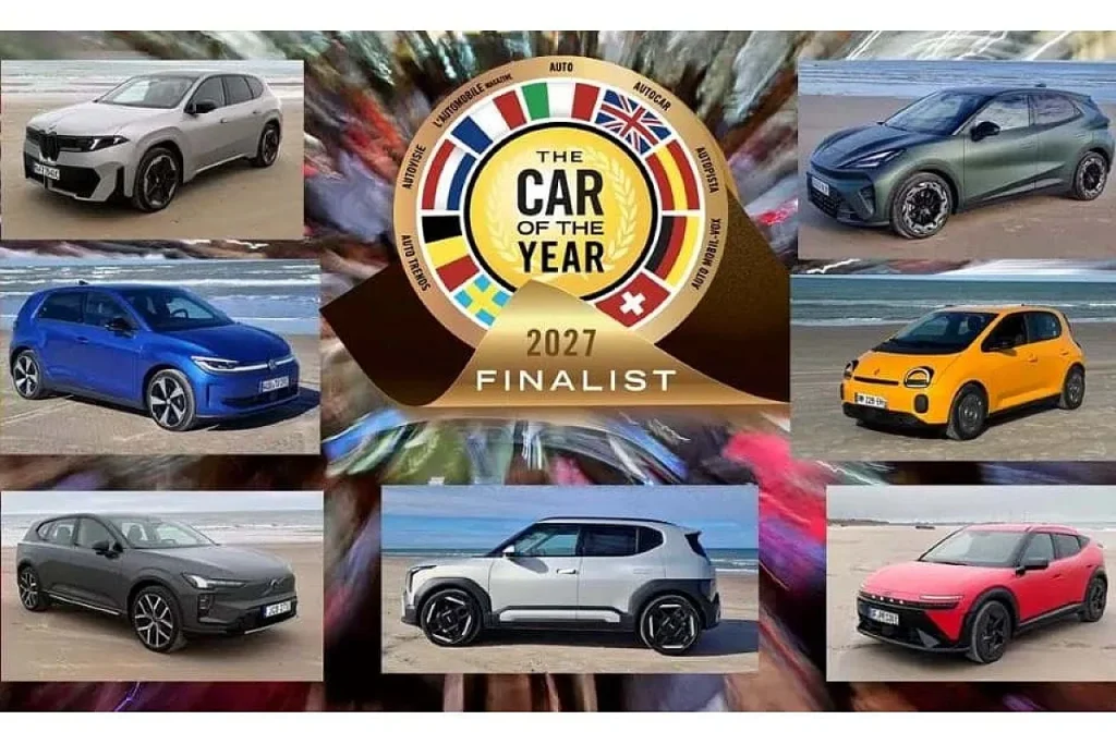 Carro do Ano 2027: os sete finalistas são elétricos e não há marcas chinesas na lista