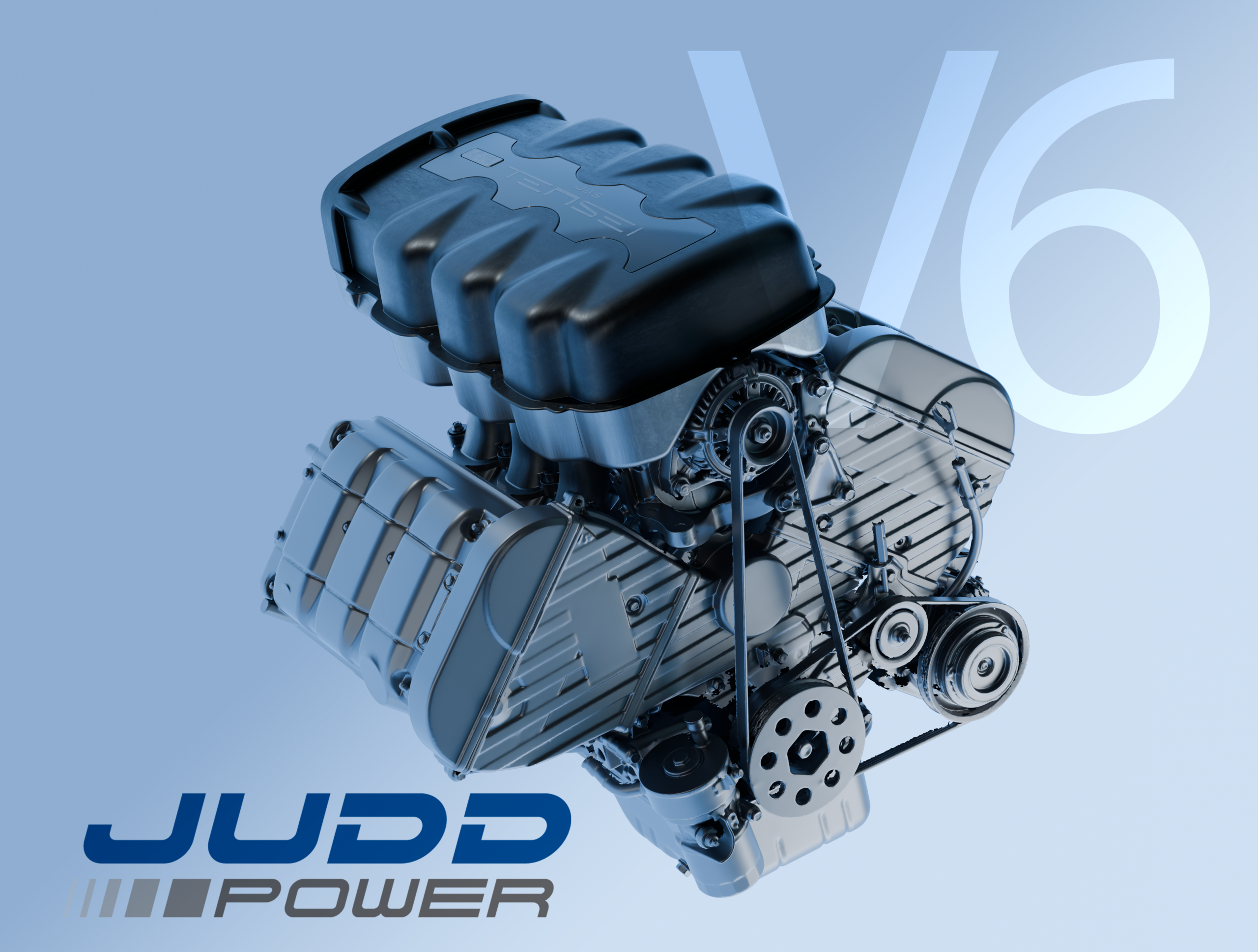 Motor V6 do JAS Tensei, imagem oficial da JAS Motorsport.