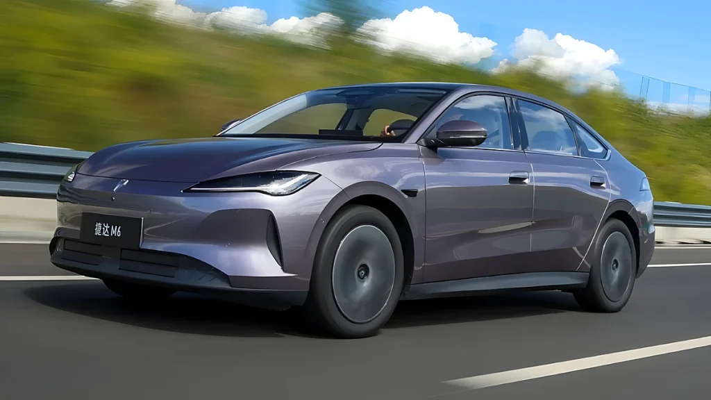 Jetta M6: este elétrico chinês promete 555 km com uma bateria de apenas 51,9 kWh. E os consumos?