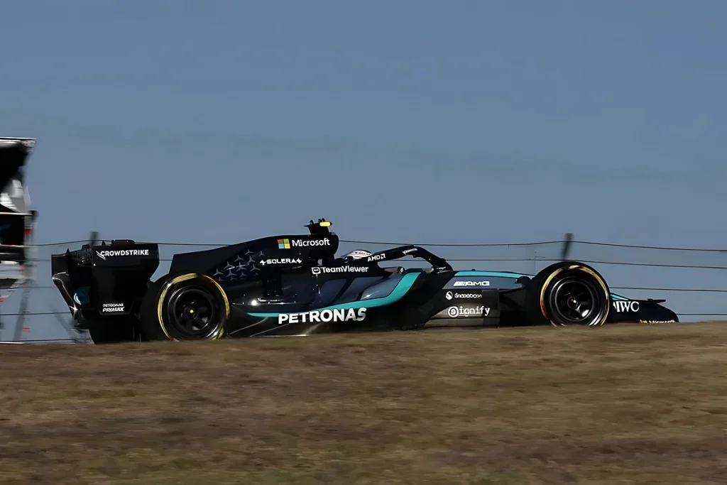Kimi Antonelli destaca avanço da Mercedes no GP dos estados unidos