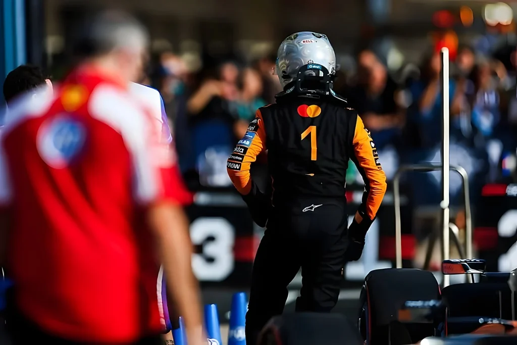 Lando Norris frustrado com desempenho na qualificação para GP dos estados unidos