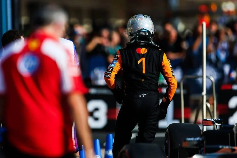Lando Norris frustrado com desempenho na qualificação para GP dos estados unidos