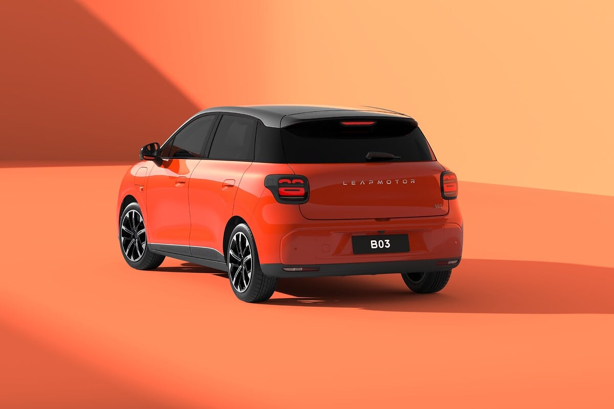 Leapmotor B03, fotografia oficial da marca.