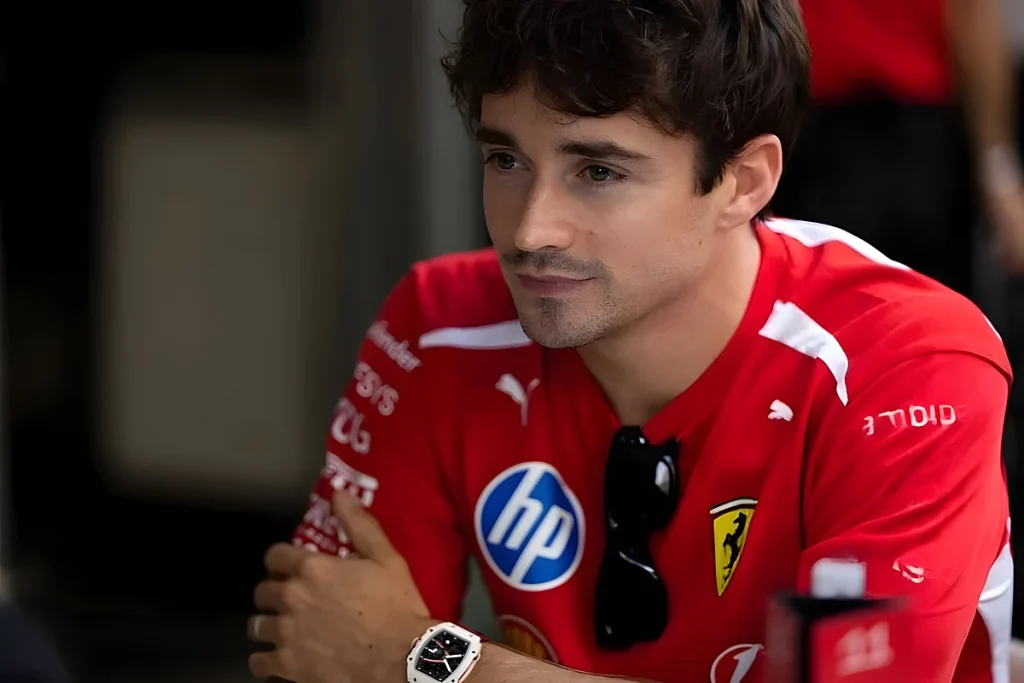 Leclerc classifica de absurdo comentário sobre Verstappen e Ferrari