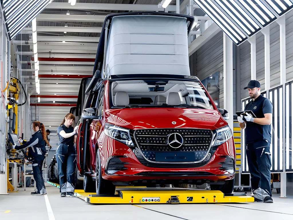 Pela primeira vez, o Marco Polo tem fabrico só na rede Mercedes