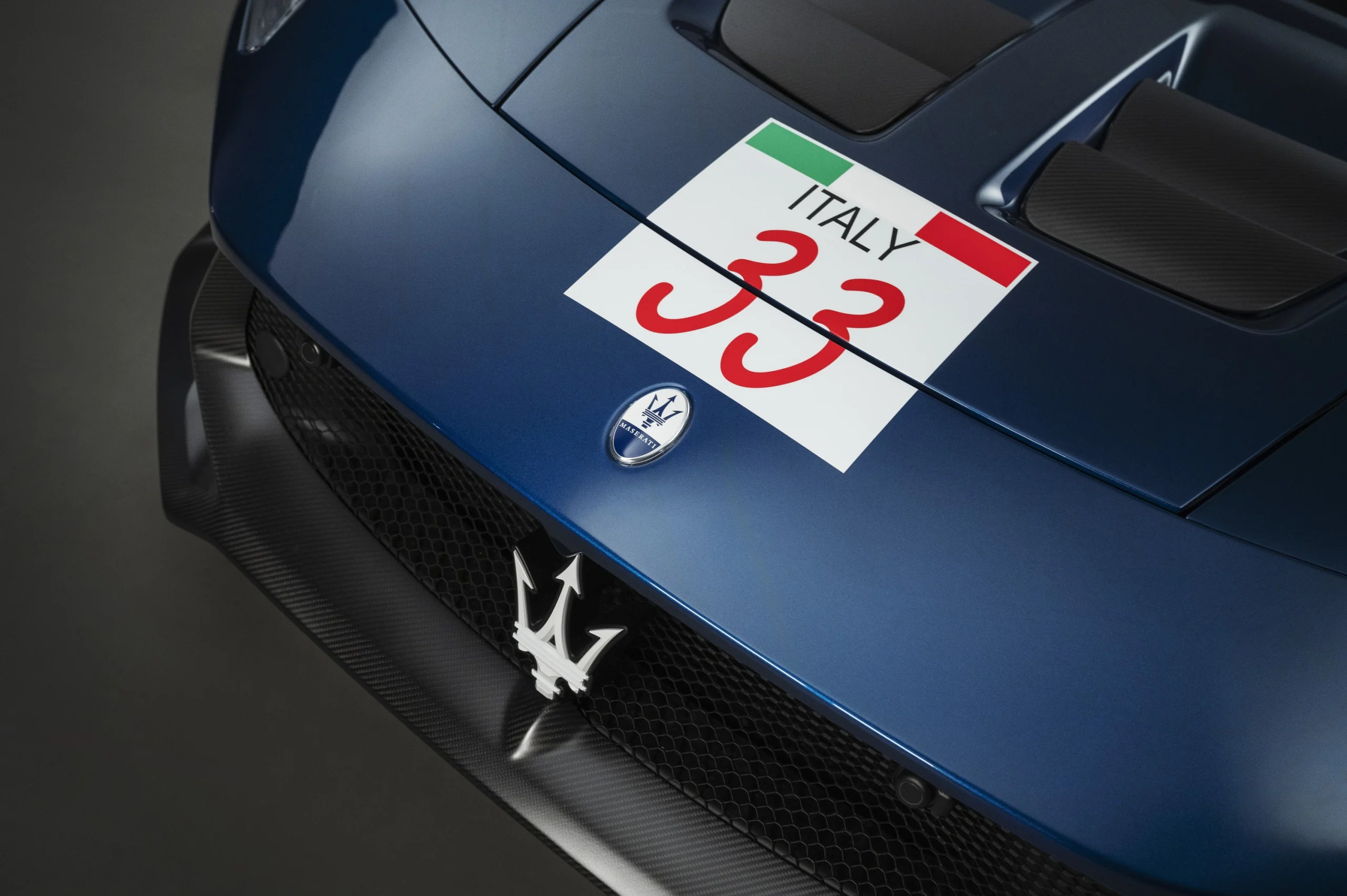 O Maserati GT2 Stradale Fuoriserie Blu Victory, anunciado para o Villa La Massa Excellence.