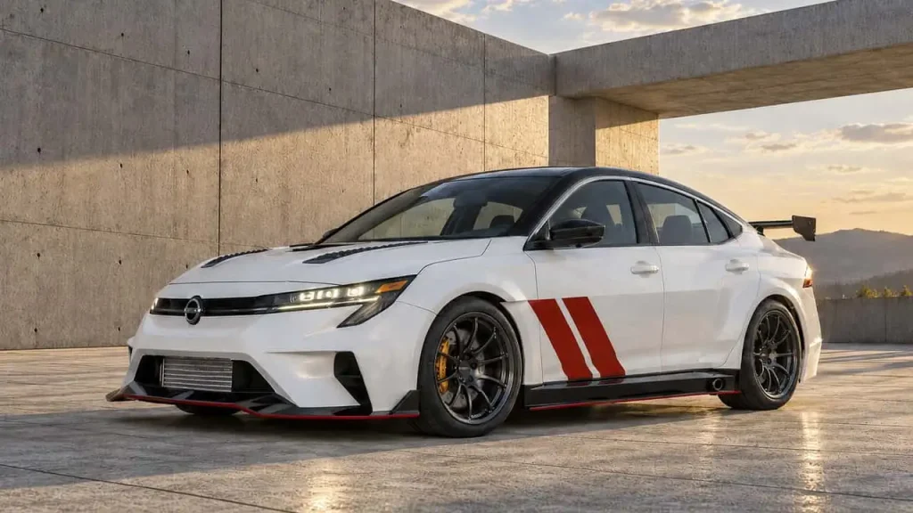Nissan Sentra Spec-V Concept: 300 CV, caixa manual e travões do GT-R