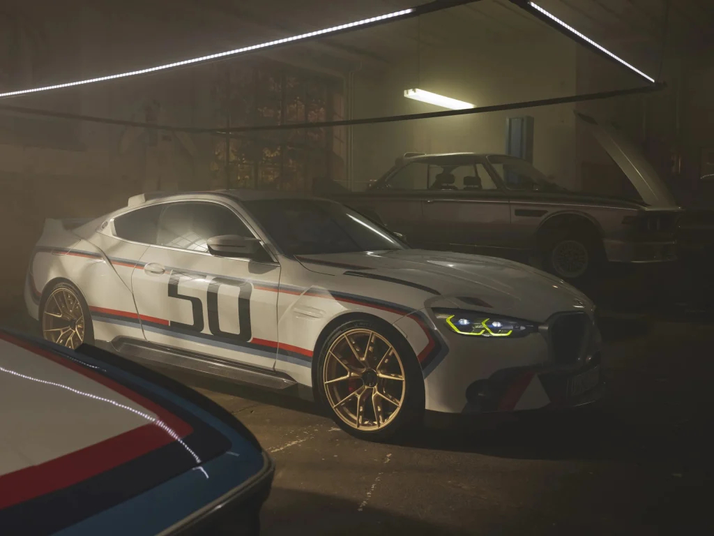 O BMW 3.0 CSL de Heidfeld é um dos 50 e vai a leilão
