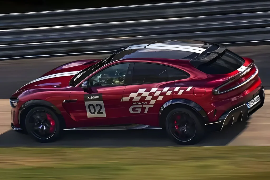 Xiaomi YU7 GT torna-se no primeiro automóvel a estabelecer um recorde autónomo em Nürburgring