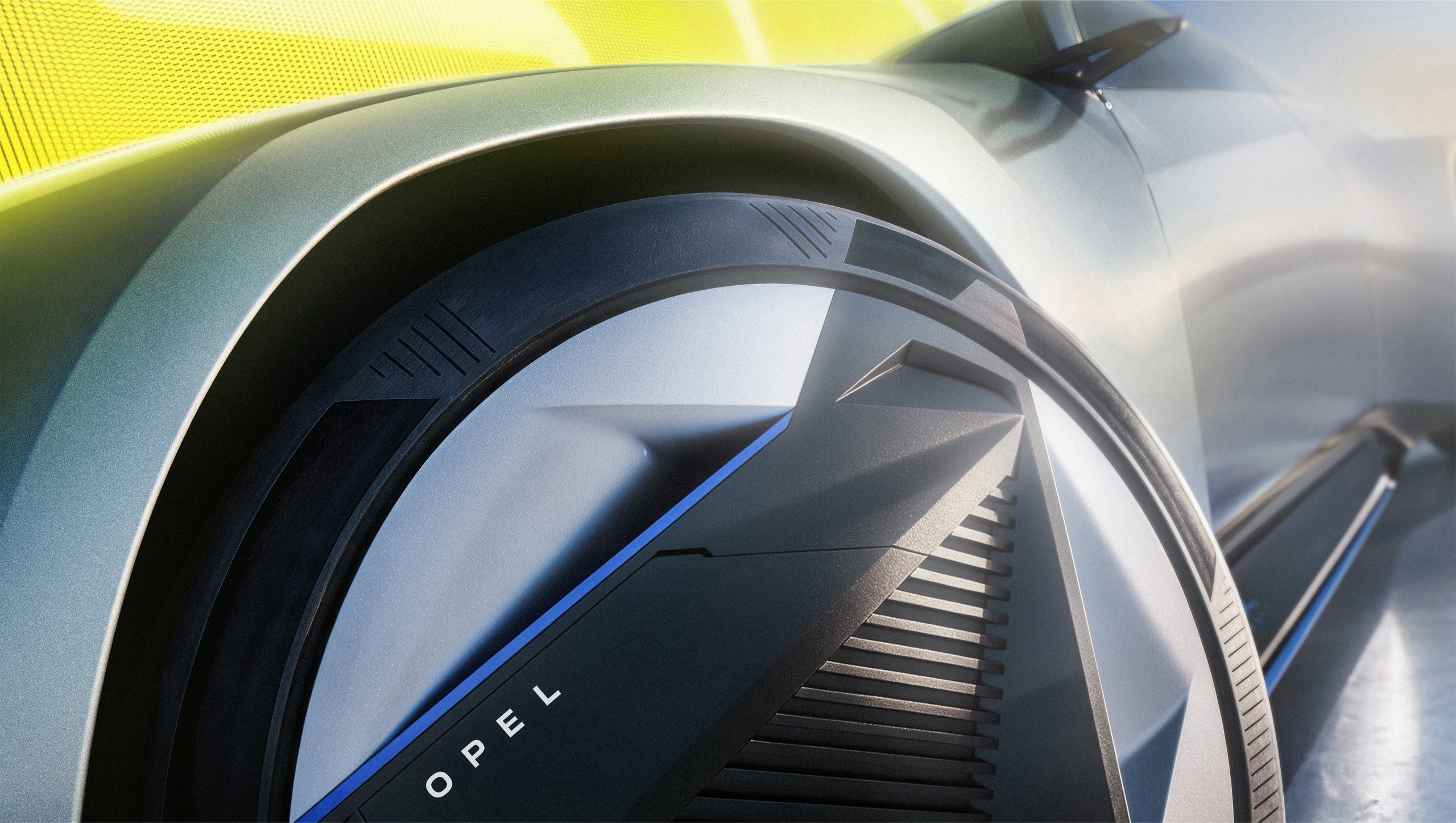 Opel STX Concept, numa fotografia oficial da marca.