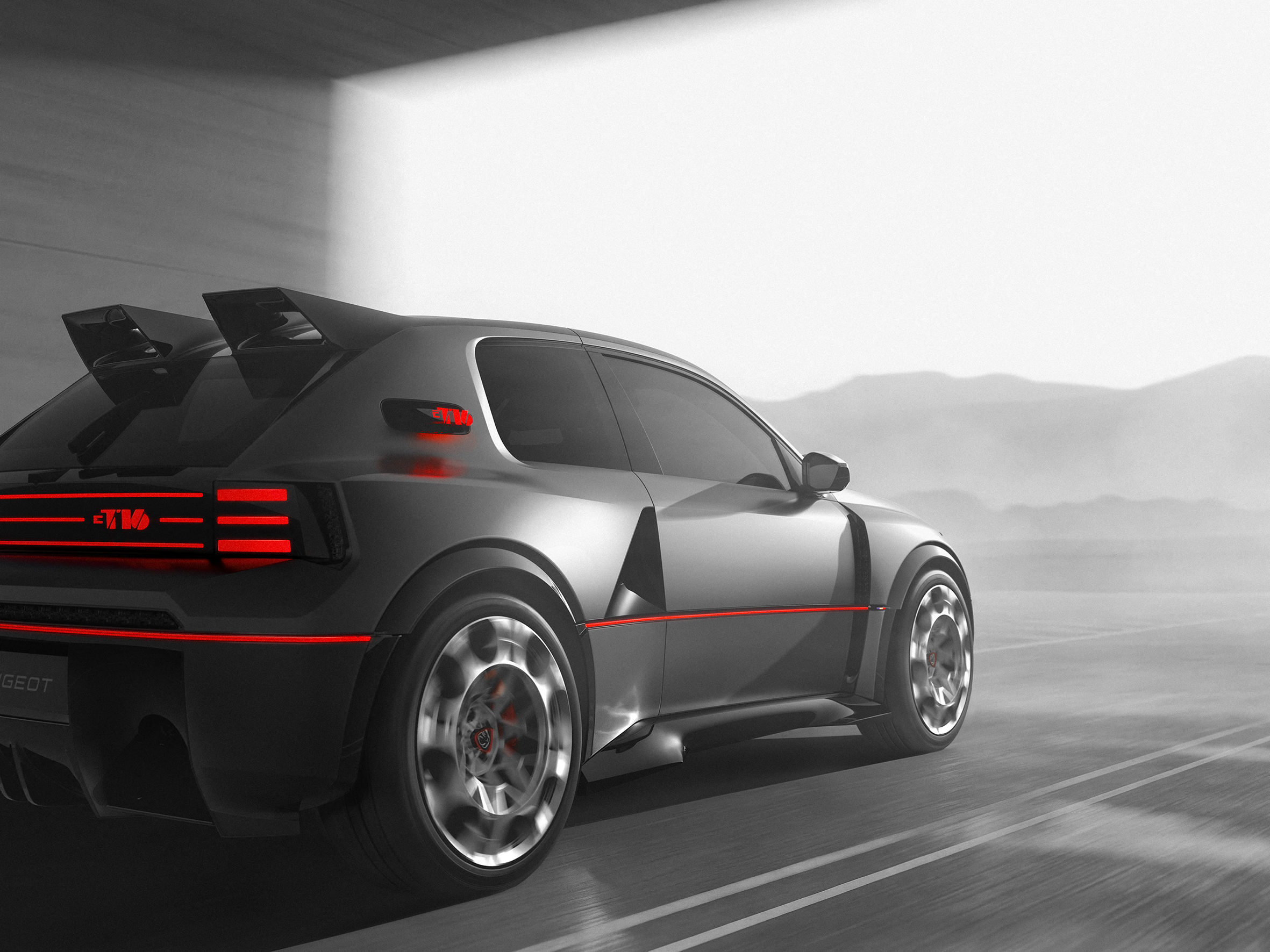 Peugeot E-T16 Concept, protótipo que a marca não confirmou para produção.