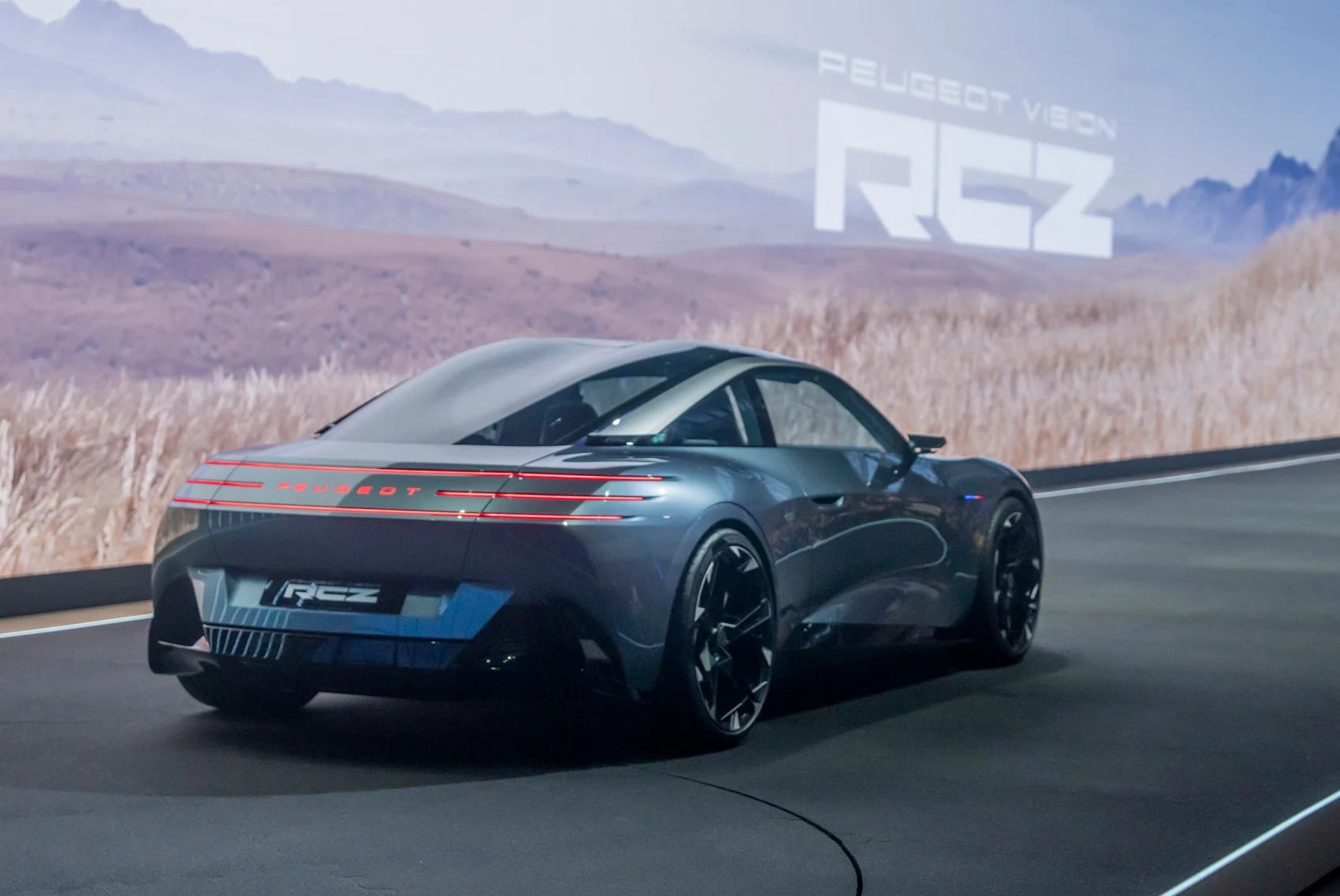 Peugeot RCZ Vision revealed, might hint at new EV sports car