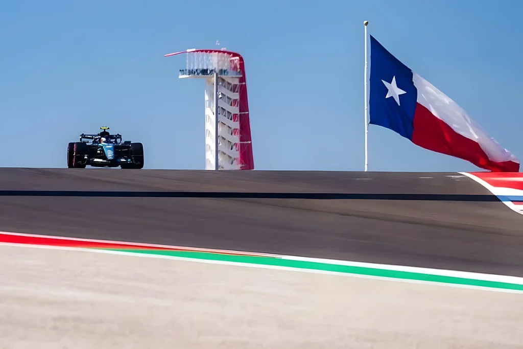 Pilotos da F1 com 207 infrações no treino do GP dos estados unidos
