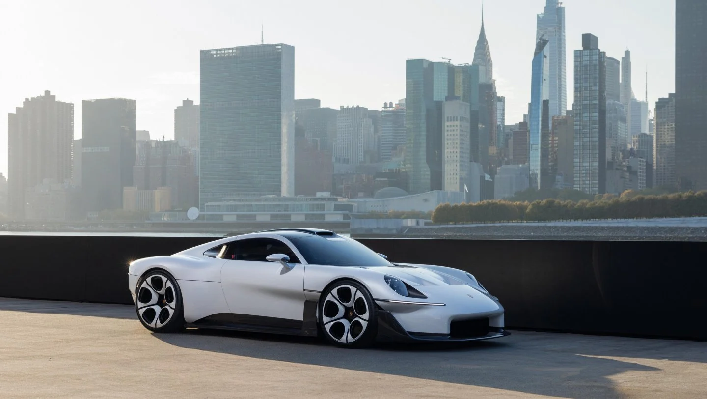 Porsche Mission S, modelo de visão de 2026, numa fotografia oficial.