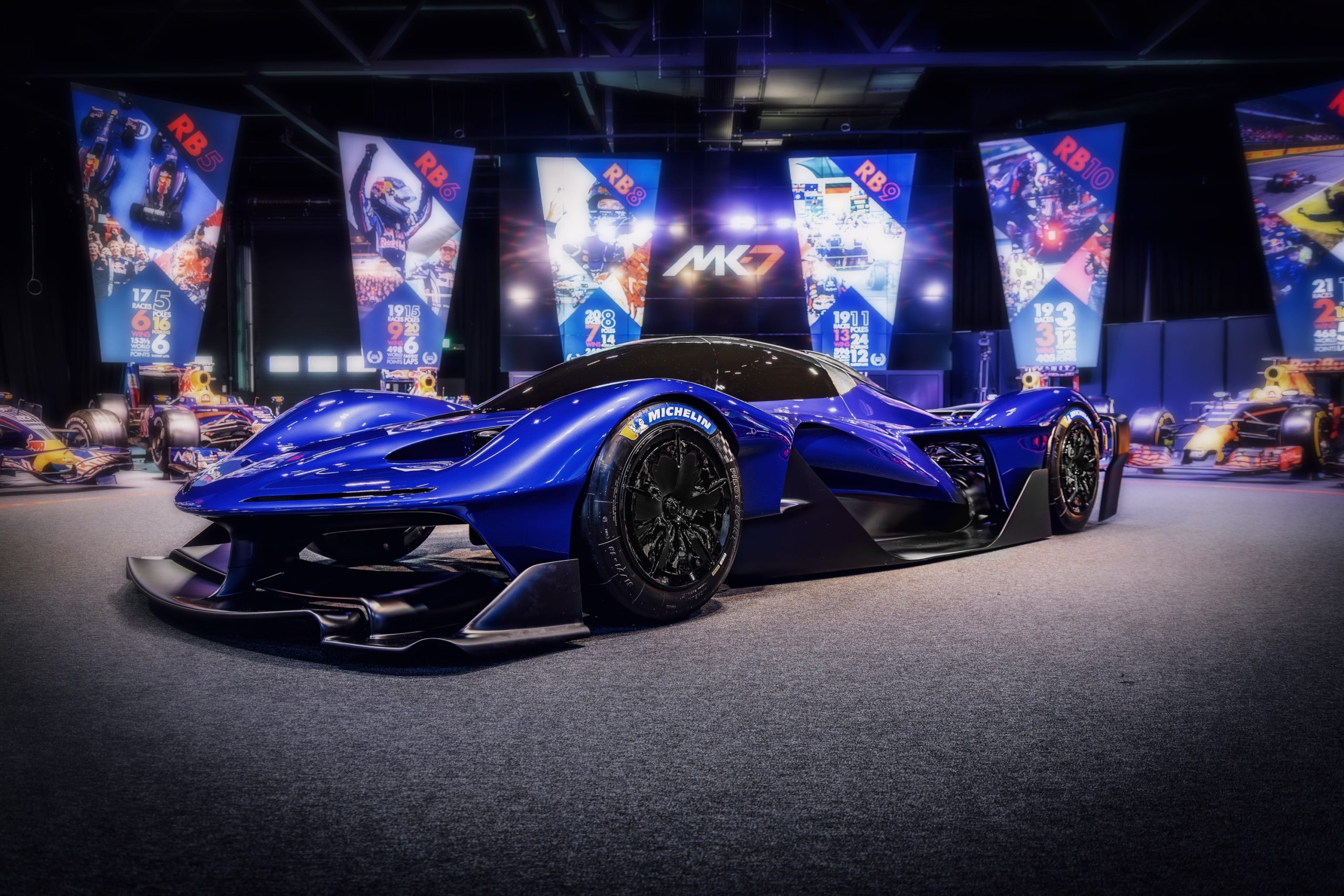 O Red Bull RB17 apresentado pela Red Bull Advanced Technologies em 2024.