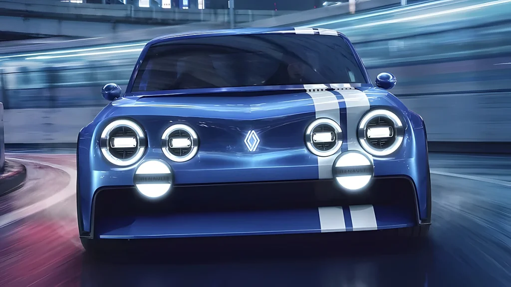 Renault 8 Gordini elétrico pode chegar à produção