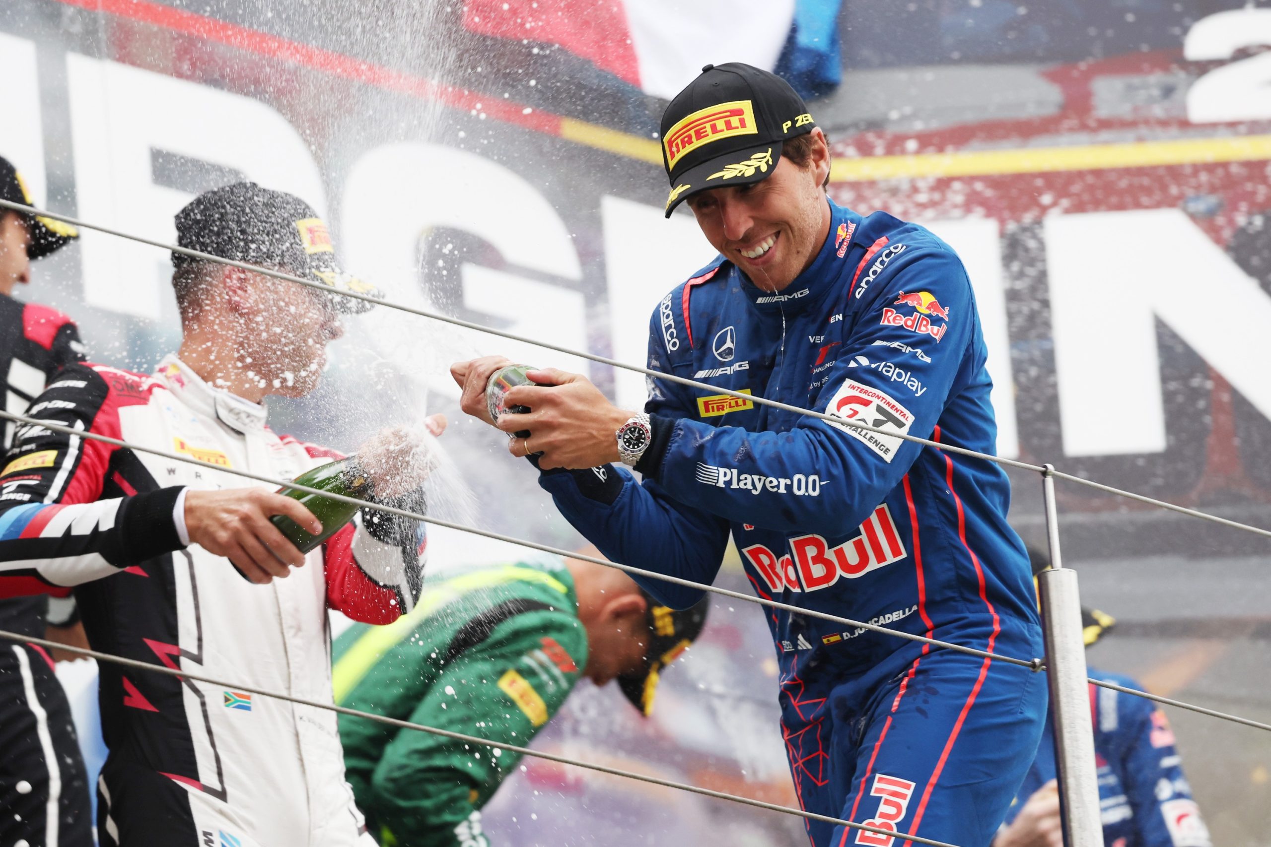 O n.º 3 da Verstappen Racing na prova da Endurance Cup no Nürburgring, onde a equipa subiu pela primeira vez ao pódio nesta taça