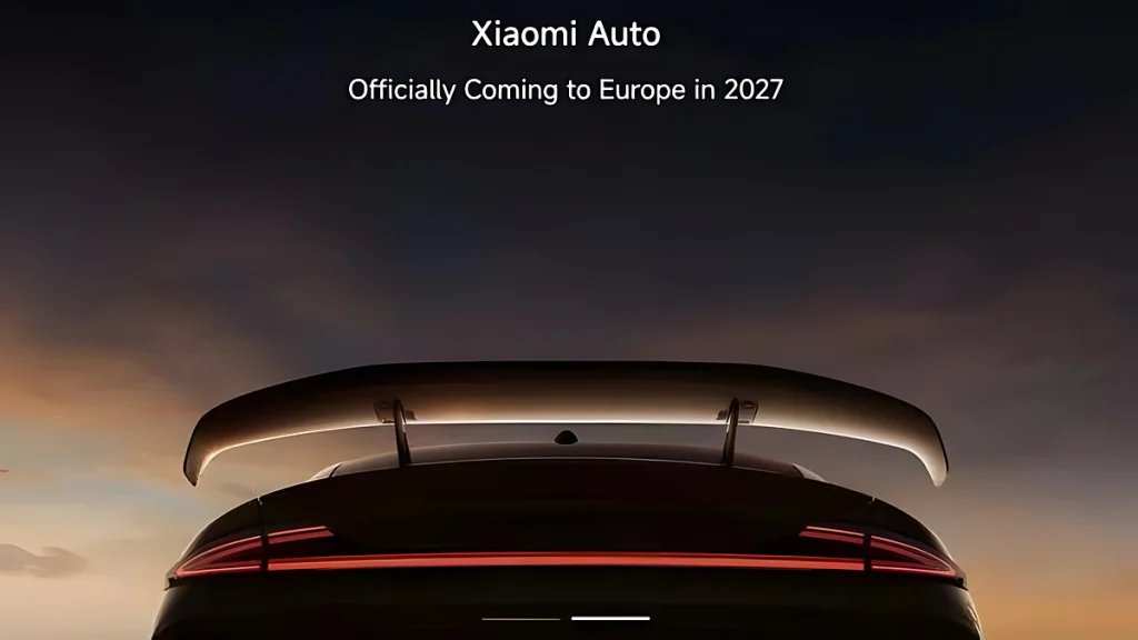 Xiaomi prepara desembarque na Europa em 2027 com carros elétricos e ambição de incomodar Tesla e Porsche