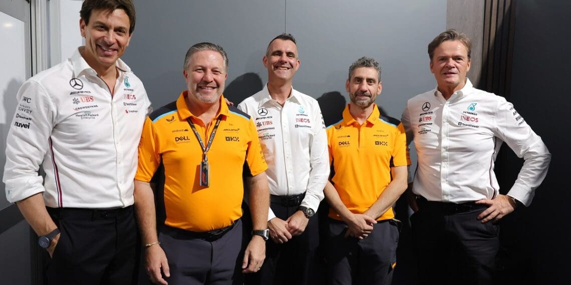 McLaren e Mercedes renovam na Fórmula 1 até 2030