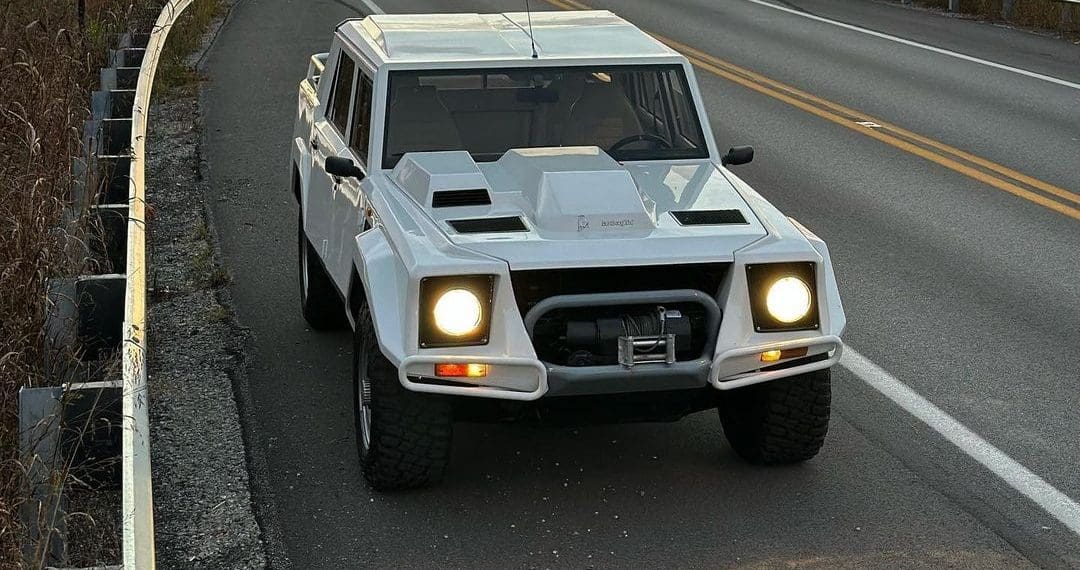 Attempting to drive his classic Lamborghini SUV home, he was immediately stopped by police