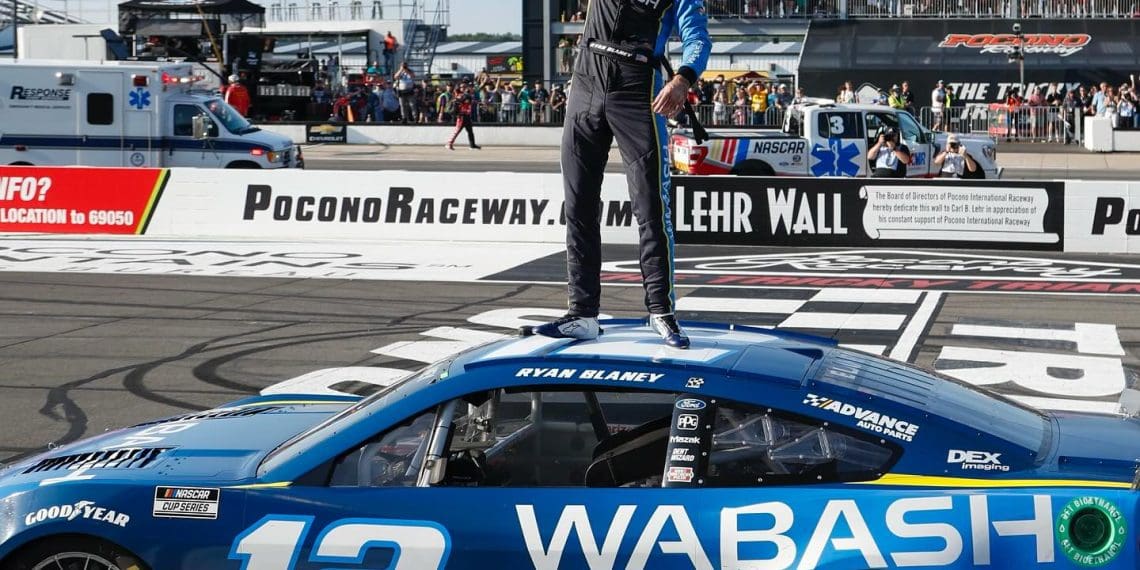 Kevin Harvick states that Ryan Blaney and his team are performing at their best in 2024.