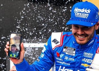 Kenny Wallace claims Kyle Larson is a divine blessing.