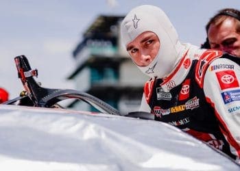 Christopher Bell speaks out about crew chief Adam Stevens being benched due to a severe knee injury.