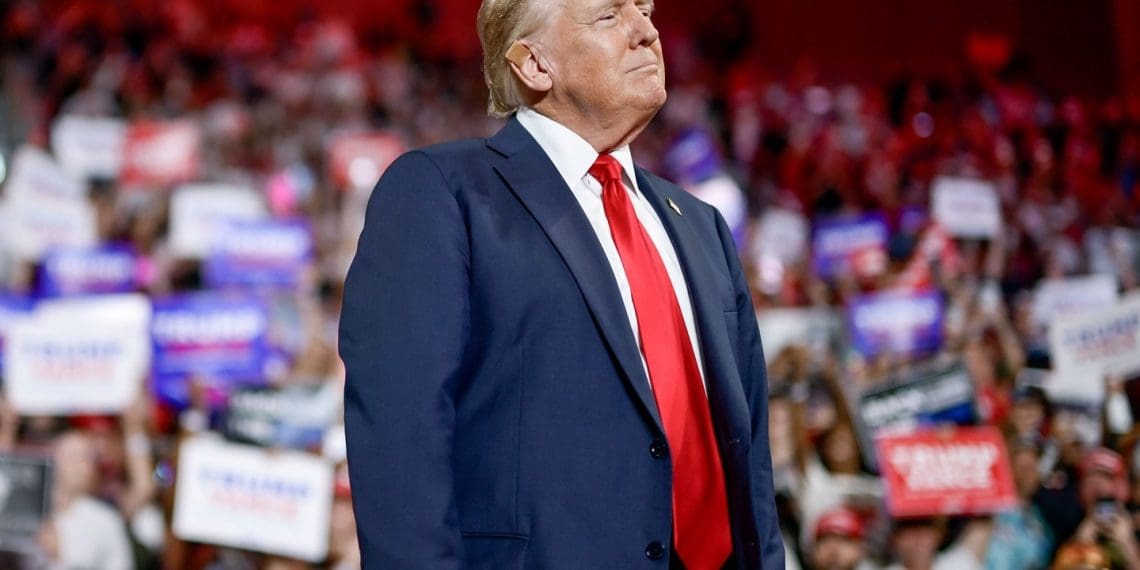 Donald Trump jokes about replacing military generals with NASCAR personalities, praising Roger Penske as a “great guy”