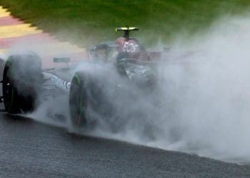 Both Mercedes cars are separated by less than 500 grams at the beginning of the Belgian Grand Prix