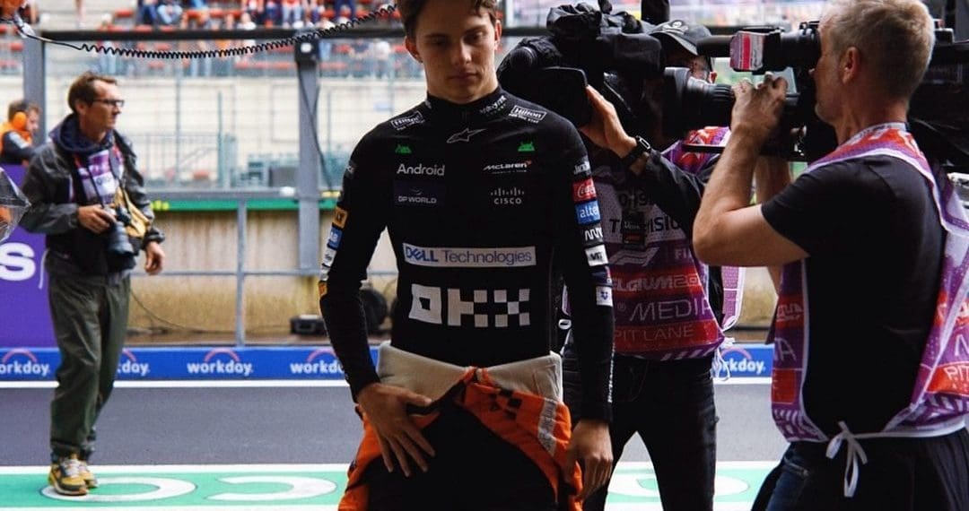 Stella and Piastri disagree on F1 Belgian Grand Prix pit stop mistake.
