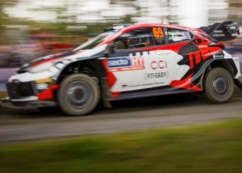 Rovanpera in front as rainy WRC Rally Finland kick-off takes toll on competitors