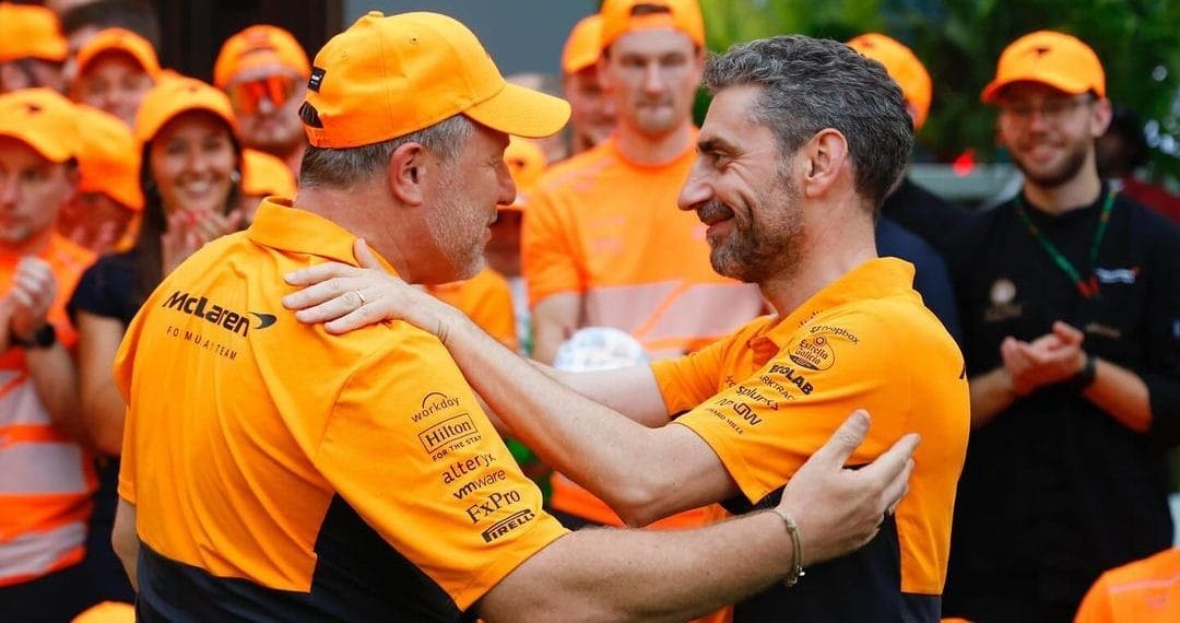 Zak Brown acknowledges McLaren’s bid for the Constructors’ Championship relies on Sergio Perez