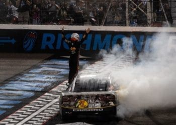 Dillon wins thrilling overtime race at Richmond