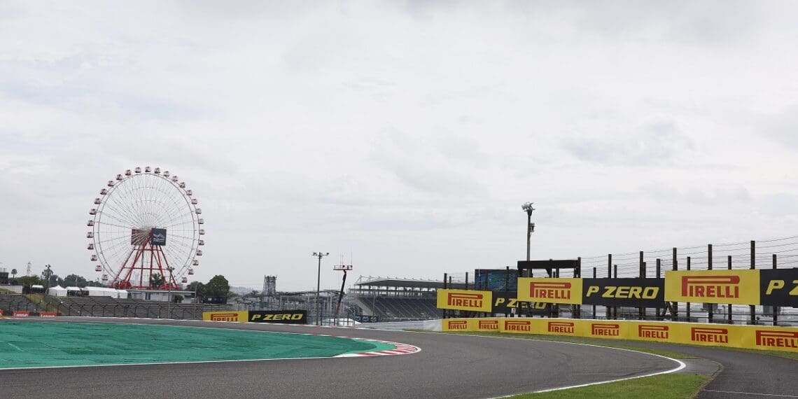 A grelha de partida do GP do Japão de F1