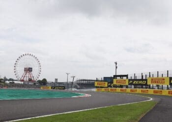 A grelha de partida do GP do Japão de F1