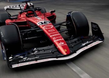 Ferrari recua aos anos 1970 com decoração especial para o GP de Las Vegas