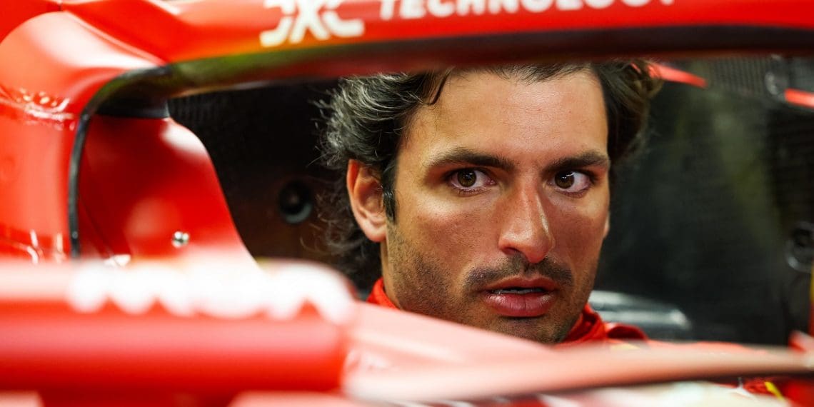 Carlos Sainz ditou ritmo no FP3 do GP do Bahrein; Max Verstappen mais perto do topo